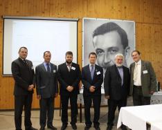 A versenybizottság tagjai (balról jobbra): dr. Csámpai Ottó, Zsélyi Zoltán, Kiss Márton, Kukor Ferenc, Dr. Molnár Imre, dr. Hajtman Béla