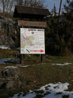 Beretke látnivalóinak térképe