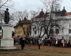 Az ünnepi beszédet Szászi Zoltán, költő, író mondta