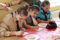 Arcfestés után mézeskalács díszítés