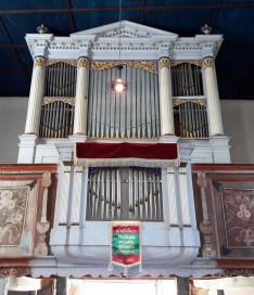 Az orgona maradványaiban is működőképes