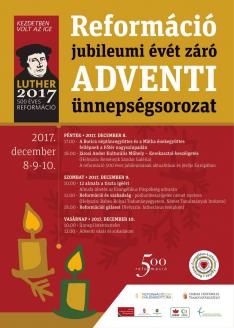 Az ünnepség plakátja