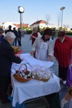 Kézimunkák és drukkolások a standunkon