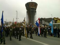 Emlékmenet november 18-án, Vukovár elestének évfordulóján