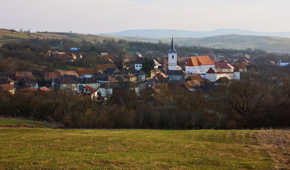 A székelyderzsi unitárius erődtemplom, szász mintára épült 