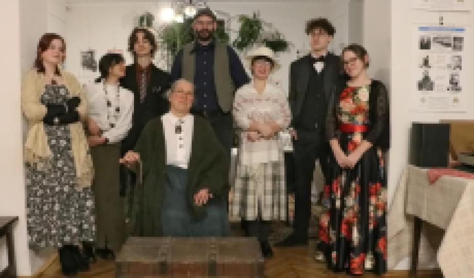 Margaret Blackwood születésnapja a Teleki-kastélyban