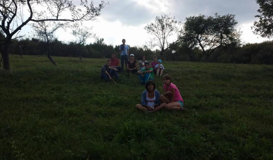 az almaszedő csapat