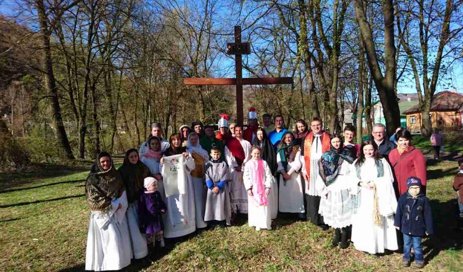 Rahó - Virágvasárnapi keresztút - a szereplők