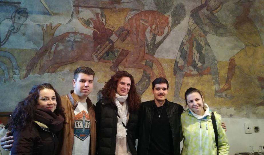 Szent László freskó nyomában