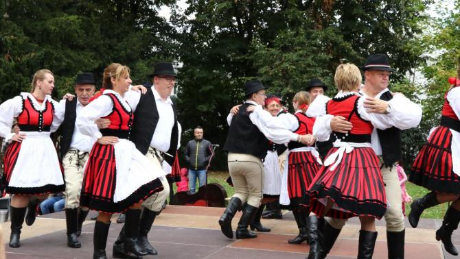 A felső-ausztriai Márton Árpád Néptánccsoport