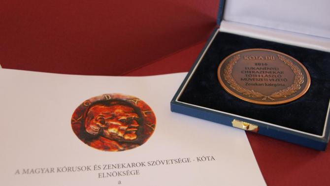 Lukanényei Citerazenekar, KÓTA-díj