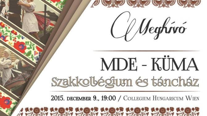 MDE-KÜMA Szakkollégium és Táncház