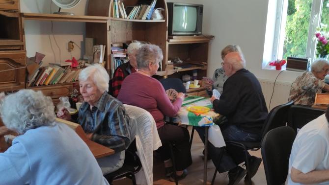 Nyugdíjas klub Aradon