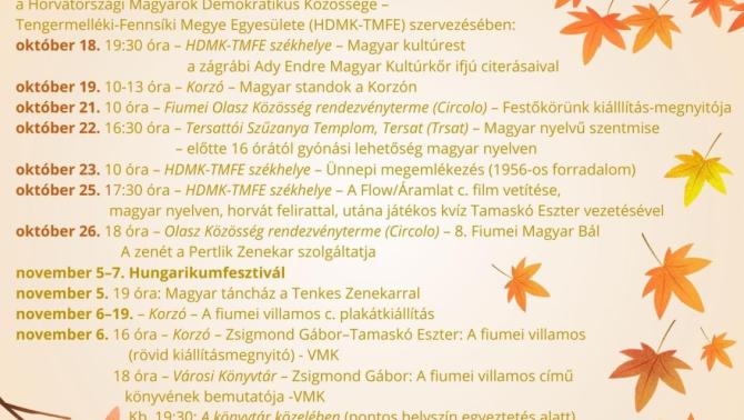 Fiumei ősz plakát