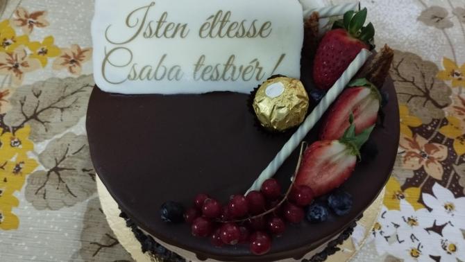 Születésnapi csokitorta