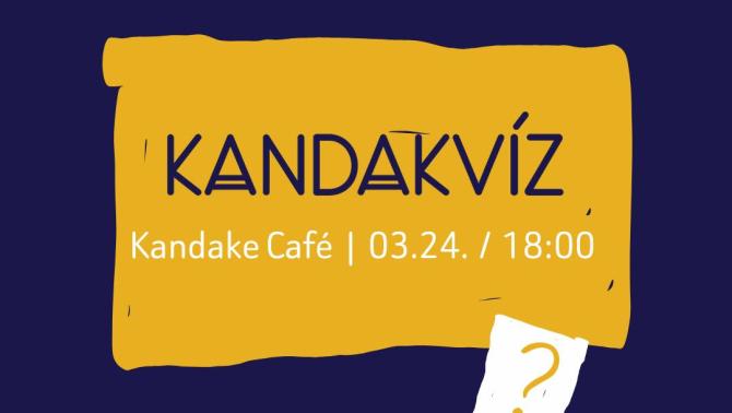 Kvízt hirdető plakát