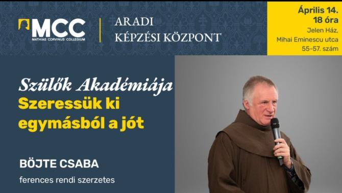 Böjte Csaba előadása