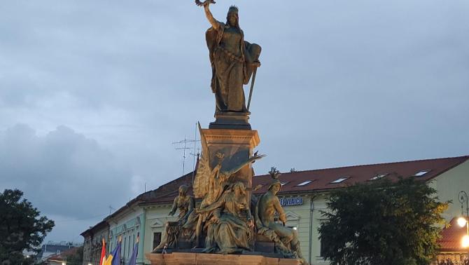 Ünnepi megemlékezés a Szabadság-szobornál