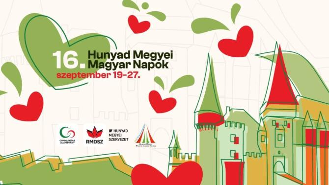 A XVI. Hunyad Megyei Magyar Napok hivatalos plakátja