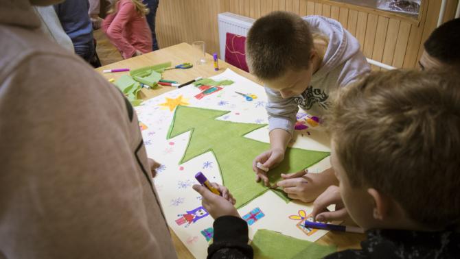 Karácsonyváró kézműves délután Hertelendyfalván