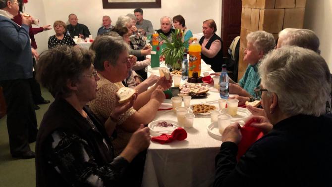 Idei első összejövetelünkön szép számmal jelentek meg a hívek