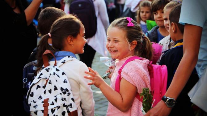 Tanévnyitó a medgyesi magyar iskolában