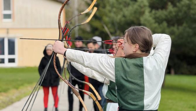 Haditorna a Szent György Lovagrend zoboralji apródjaival