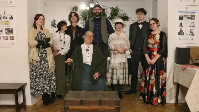 Margaret Blackwood születésnapja a Teleki-kastélyban