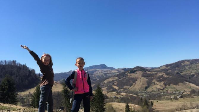 A túra legmagasabb pontján A túra legmagasabb pontján