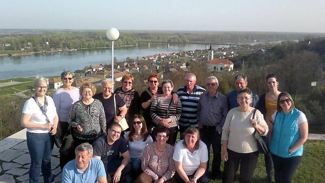 A vinkováciak Kiskőszegen vinkovác